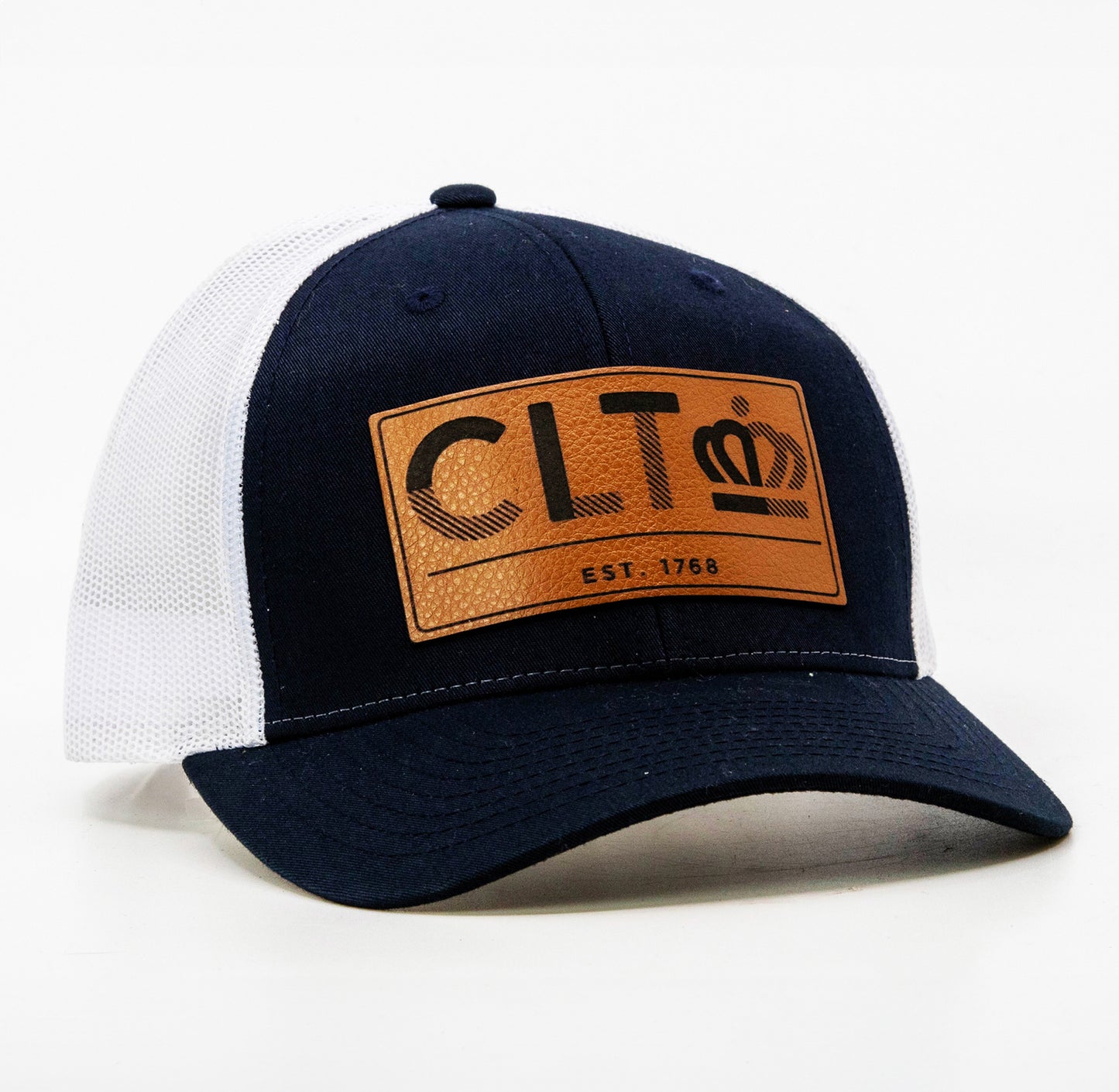 Trucker Hat (White/Navy)