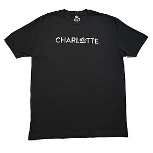 Unisex Short Sleeve T-Shirt (Black with White Logo)