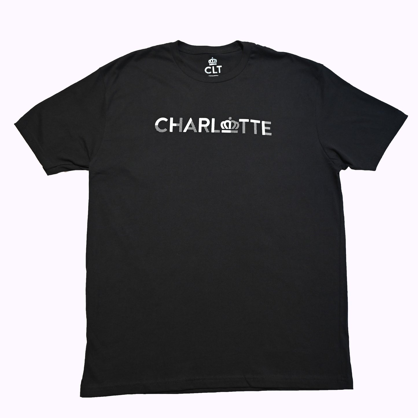 Unisex Short Sleeve T-Shirt (Black with White Logo)