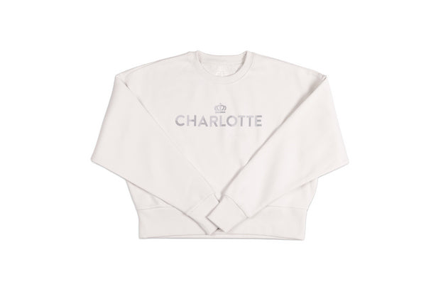 Crewneck Fleece/White
