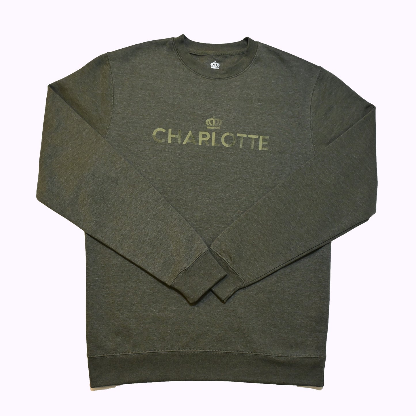 Crewneck/Heather Olive