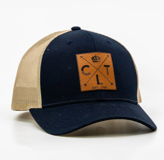 Trucker Hat (Khaki/Navy)